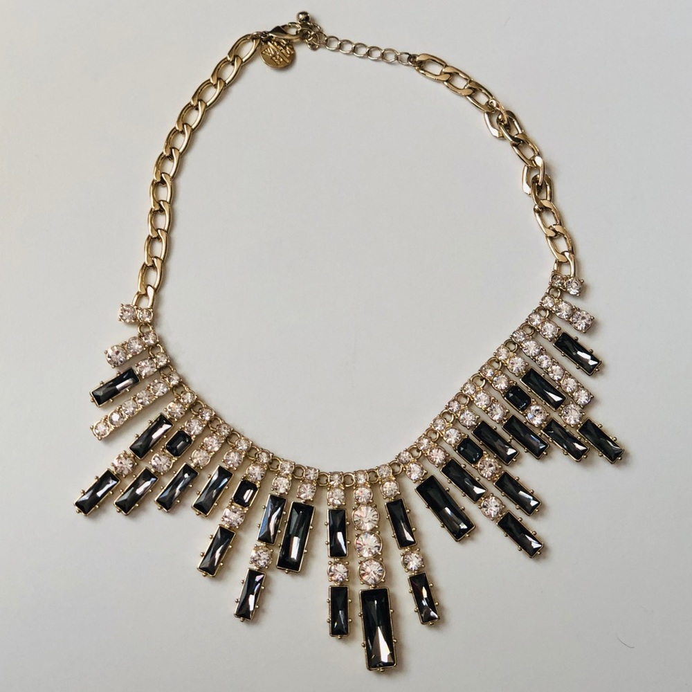 WHBM Gold Statement Necklace